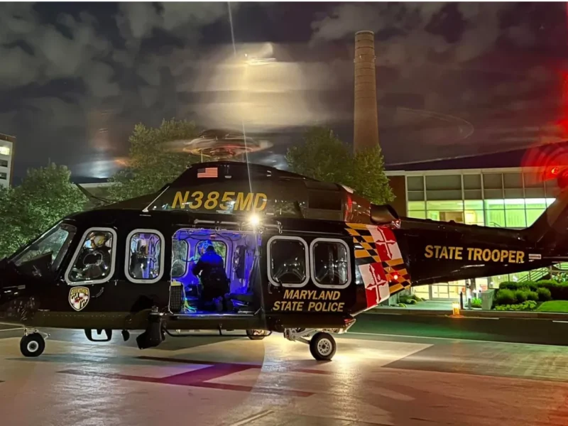 Pedestrian airlifted after dirt bike collision in Waldorf