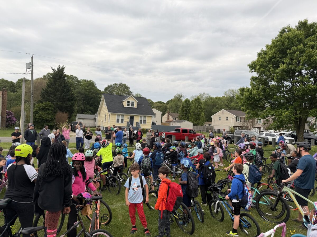 More than 50 students bike to school in Anne Arundel County