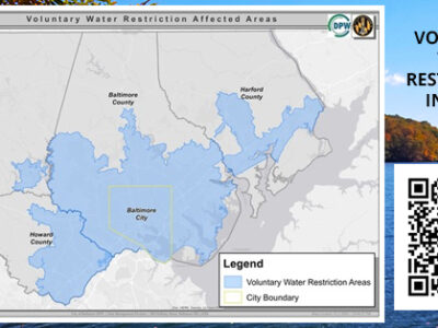 Central Maryland is under a drought warning