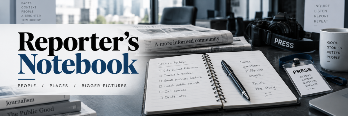 Reporter’s Notebook: September 8, 2026.