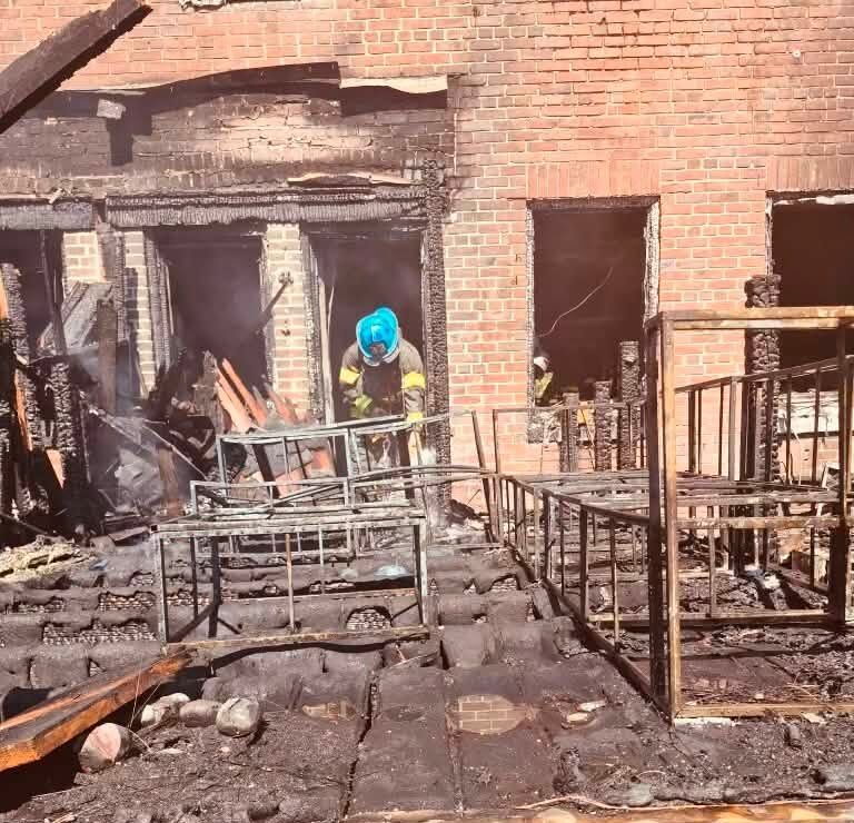 Firefighter injured in Labor Day house fire in Baltimore
