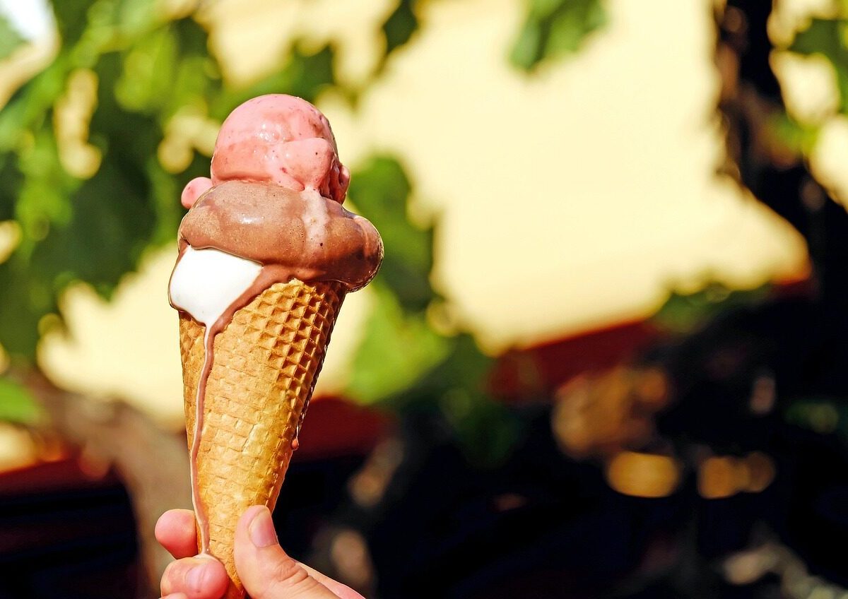 ice cream, ice cream flavors, multicoloured, waffle, melt, ice cream, ice cream, ice cream, ice cream, ice cream