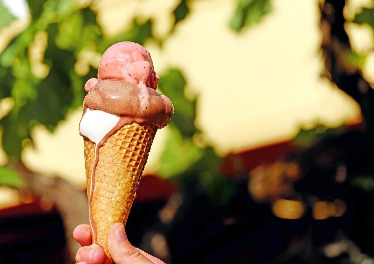 ice cream, ice cream flavors, multicoloured, waffle, melt, ice cream, ice cream, ice cream, ice cream, ice cream
